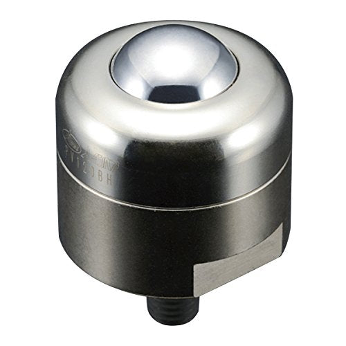 プレインベア ボールキャスター プレインベア ゴミ排出穴付 上向き用 ボルトタイプ スチール製 PV120BH 許容荷重200kg