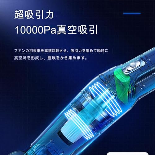 グリーンクロス ハンディクリーナー 車載掃除機 HELLO LEIBOO LB−068(白)