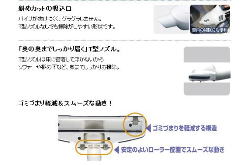 マキタ 充電式クリーナ 18V カプセル式 トリガスイッチ ホワイト白 (本体・バッテリ・充電器付)