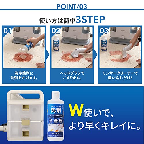 IRIS 103735 リンサークリーナー専用洗剤 300ml