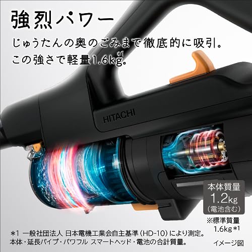 日立 コードレススティッククリーナー