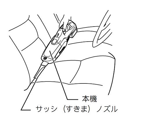 マキタ 充電式クリーナ 14.4V 紙パック式 ワンタッチスイッチ ホワイト (本体・バッテリ・充電器付)