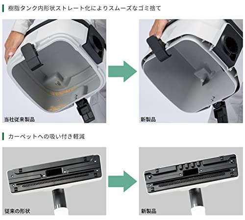 HiKOKI 乾湿両用集じん機 モデルチェンジタイプ