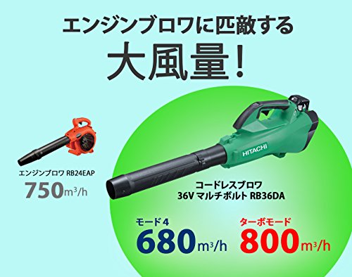 HiKOKI 36V(マルチボルト)コードレスブロワ