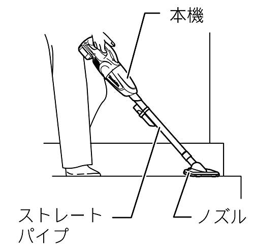 マキタ 充電式クリーナ 18V カプセル式 スライド+トリガスイッチ 青 (本体のみ)
