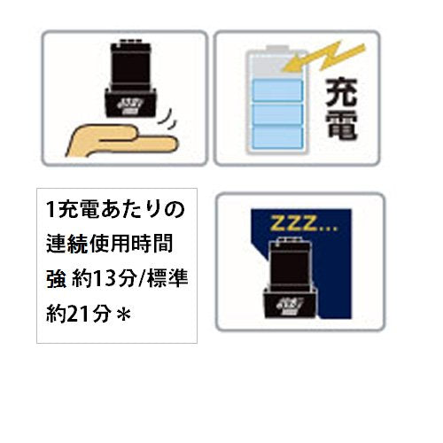 マキタ 充電式クリーナ 10.8V差込 紙パック式 アイボリー(本体・バッテリ・充電器付)