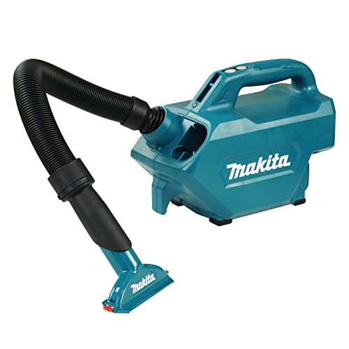 マキタ 充電式クリーナ 10.8V 紙パック式 ホースタイプ 青 (本体のみ)ソフトバッグ付
