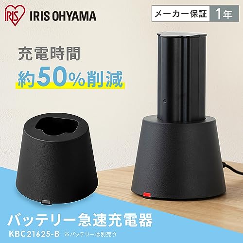 IRIS 296447 バッテリー急速充電器