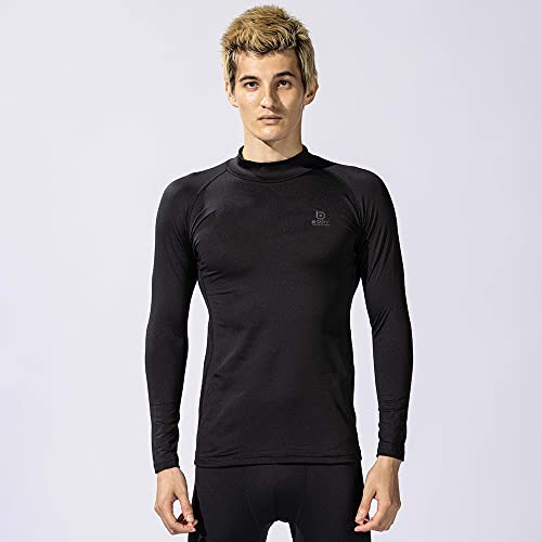 おたふく BTパワーストレッチ サーモデオ ハイネックシャツ M