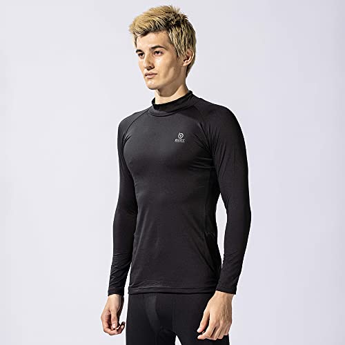 おたふく BTパワーストレッチ サーモデオ ハイネックシャツ M