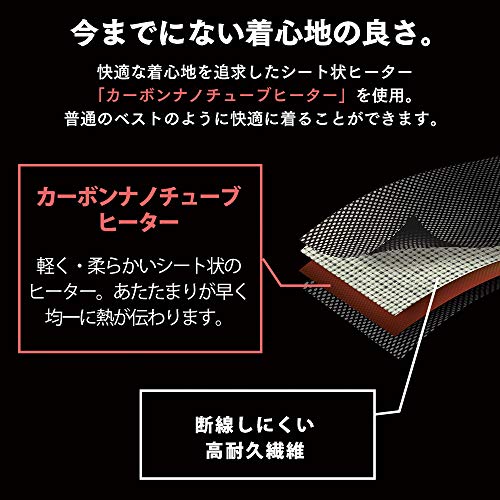 IRIS 517511 ヒートウェア メンズ インナーベスト S ネイビー
