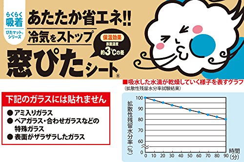 ワタナベ 窓ぴたシート 大判ロールタイプ ローズ