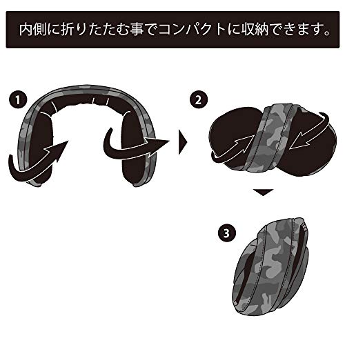 おたふく JW−116 BT イヤーマフ BK・ブラック