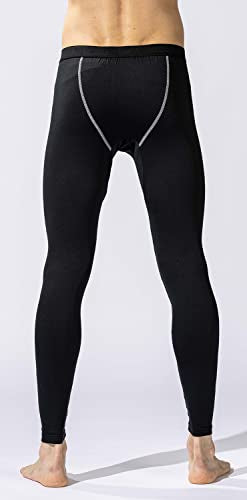 おたふく BTパワーストレッチロングタイツ ブラック M