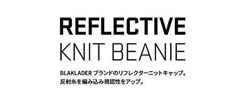 BLAKLADER リフレクションニットビーニー