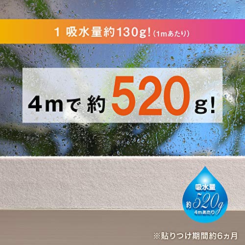 ニトムズ 強力結露吸水テープ30 ホワイト