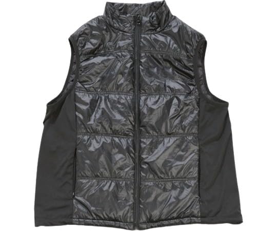 リンクサス 速暖ヒートベストEX 服地 ブラック LL
