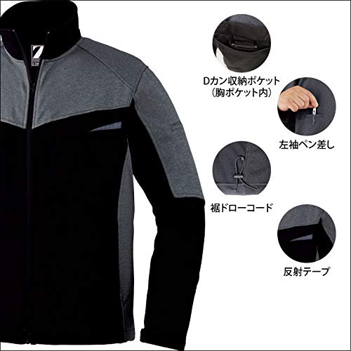Z−DRAGON ジャンパー ブラックネービー M