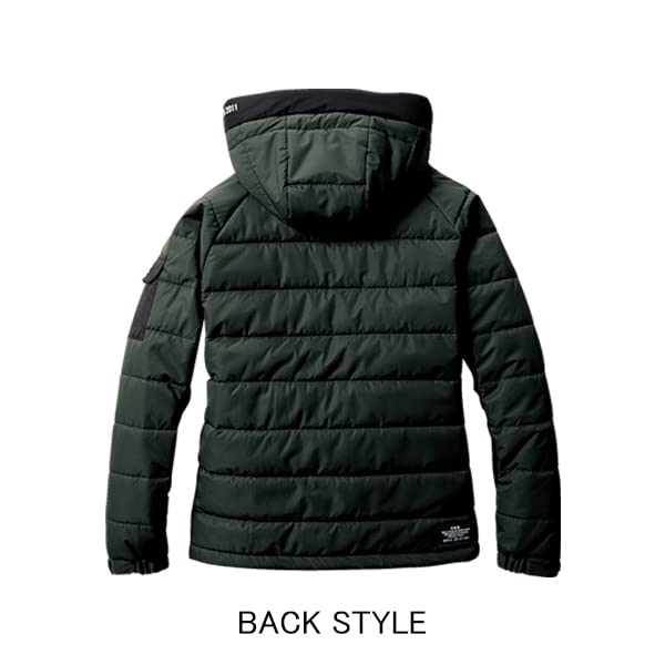 BURTLE 防寒フーディジャケット 5030−35−XXL ブラック