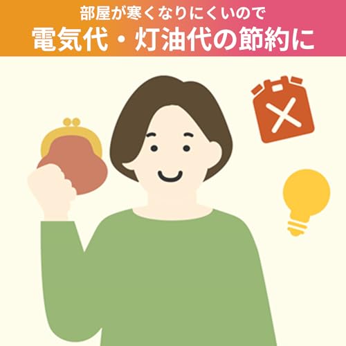 ニトムズ 窓ガラス断熱シート グリッド水貼り