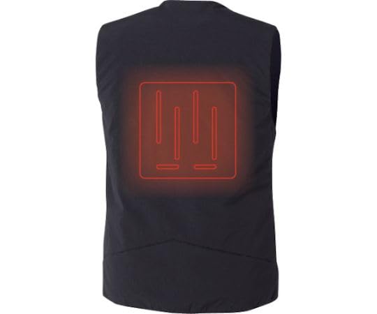空調服 サーマルギア 発熱防寒ベスト ブラックS