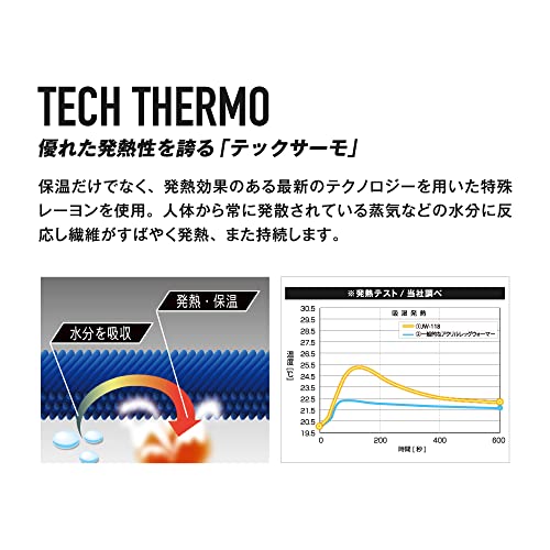 おたふく BT サーモ レッグウォーマー ブラック