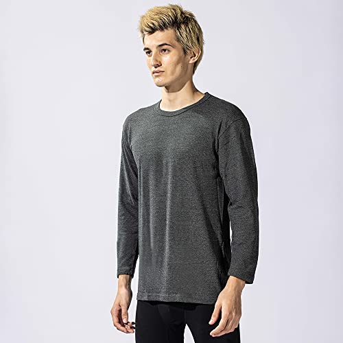 おたふく BTサーモインナーシャツ長袖丸首 M
