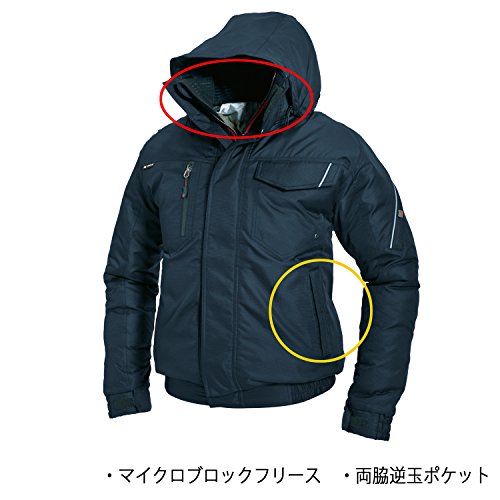 BURTLE 防寒ジャケット 7210−3−SS ネイビー