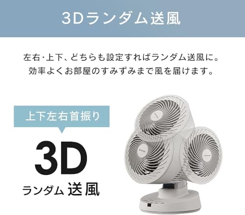 IRIS 288762 サーキュレーター ACタイプ ソフトグレー