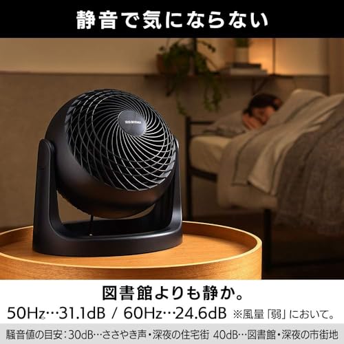 IRIS 【在庫限りで今季完売】283235サーキュレーター 14畳 固定 マカロン型