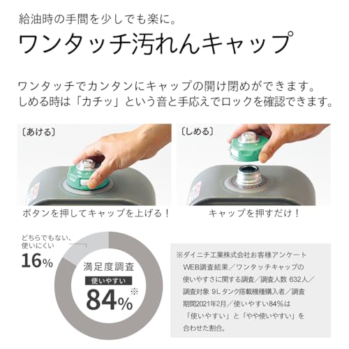 ダイニチ 石油ファンヒーターFW−3223NE−ホワイト 0003520