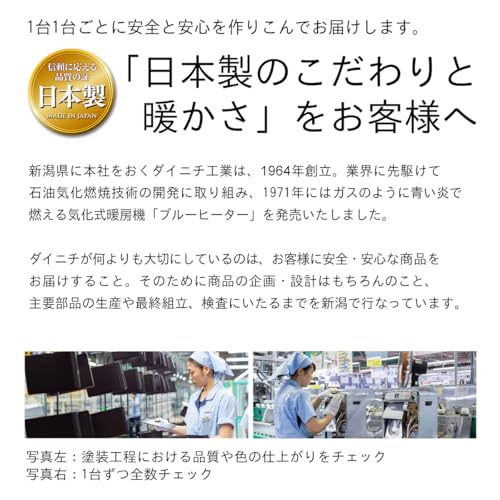 ダイニチ 石油ファンヒーターFW−3223NE−ホワイト 0003520