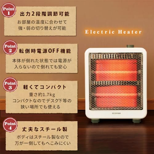 IRIS 568675 電気ストーブ
