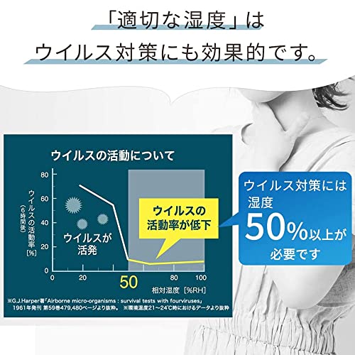 IRIS 572483 超音波式加湿器 しずく型 ピンク