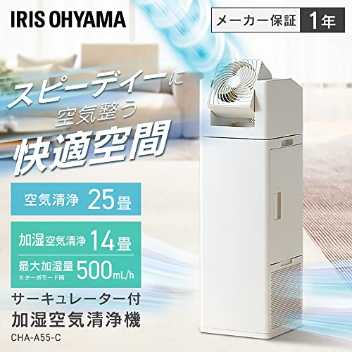 IRIS 291225 サーキュレータ加湿空気清浄機