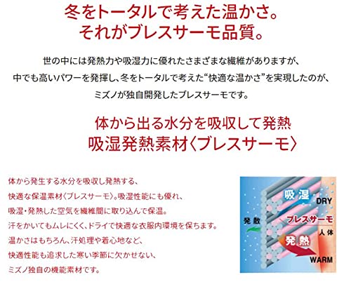 ミズノ 中綿防寒ブルゾン グレー M