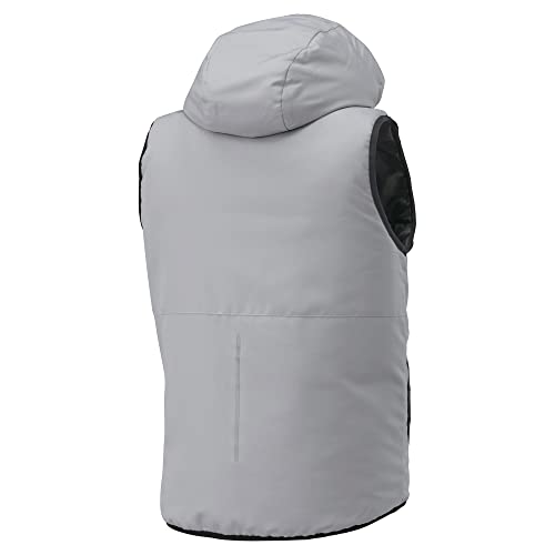 ミズノ 中綿防寒ベスト グレー 2XL