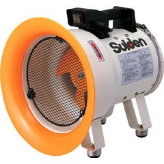Suiden 送風機(軸流ファン)ハネ200mm 単相200V低騒音省エネ