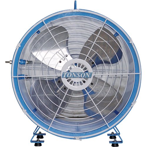 アクアシステム エアモーター式 軸流型 送風機 (アルミハネ60cm)