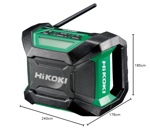 HiKOKI コードレスラジオ Bluetooth機能付 本体のみ