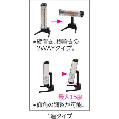 デンソー 遠赤外線ヒーター 単相200V 1.5kW