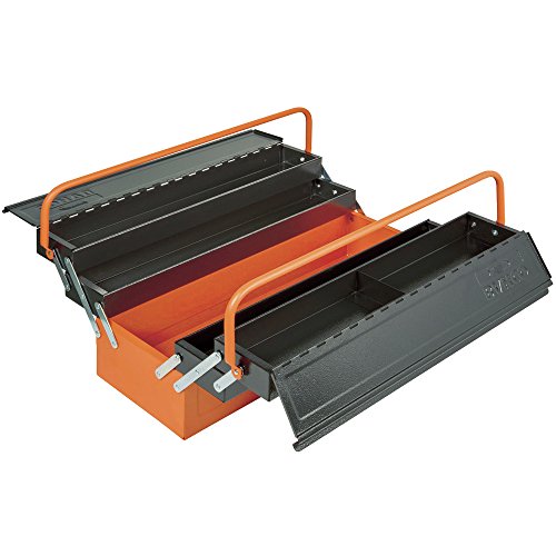 BAHCO 5トレー付きメタルボックス