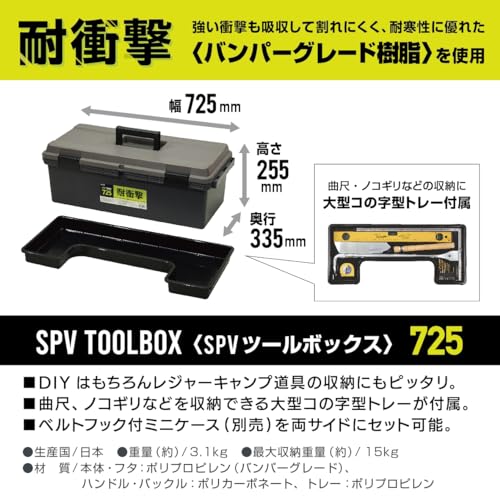 JEJアステージ SPV（耐衝撃）ツールボックス 725
