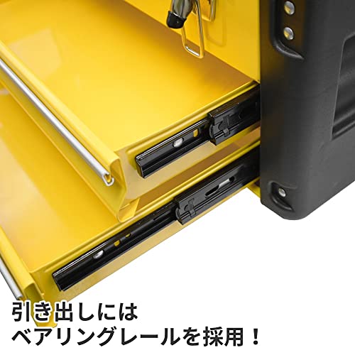アストロプロダクツ プラスチック＆スチール ツールボックス 2段