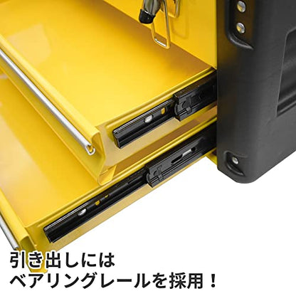 アストロプロダクツ プラスチック＆スチール ツールボックス 2段