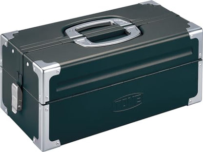 TONE ツールケース（メタル） V形2段式 433X220X160mm レッド