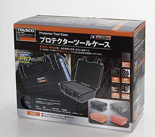 TRUSCO プロテクターツールケース ブラック ML