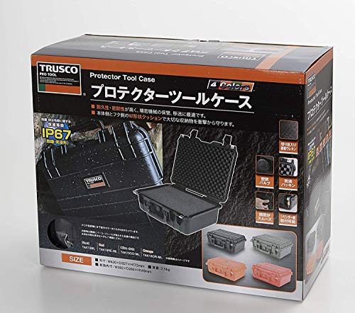 TRUSCO プロテクターツールケース 赤 ML