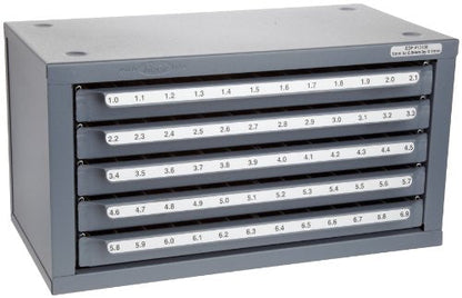 ヒューイット ドリル専用キャビネット【1.0～6.9mm／0.1とび】