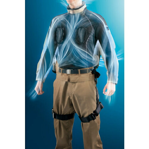 アイトス 空調服用ベスト(空調服TM) ディープネイビー M